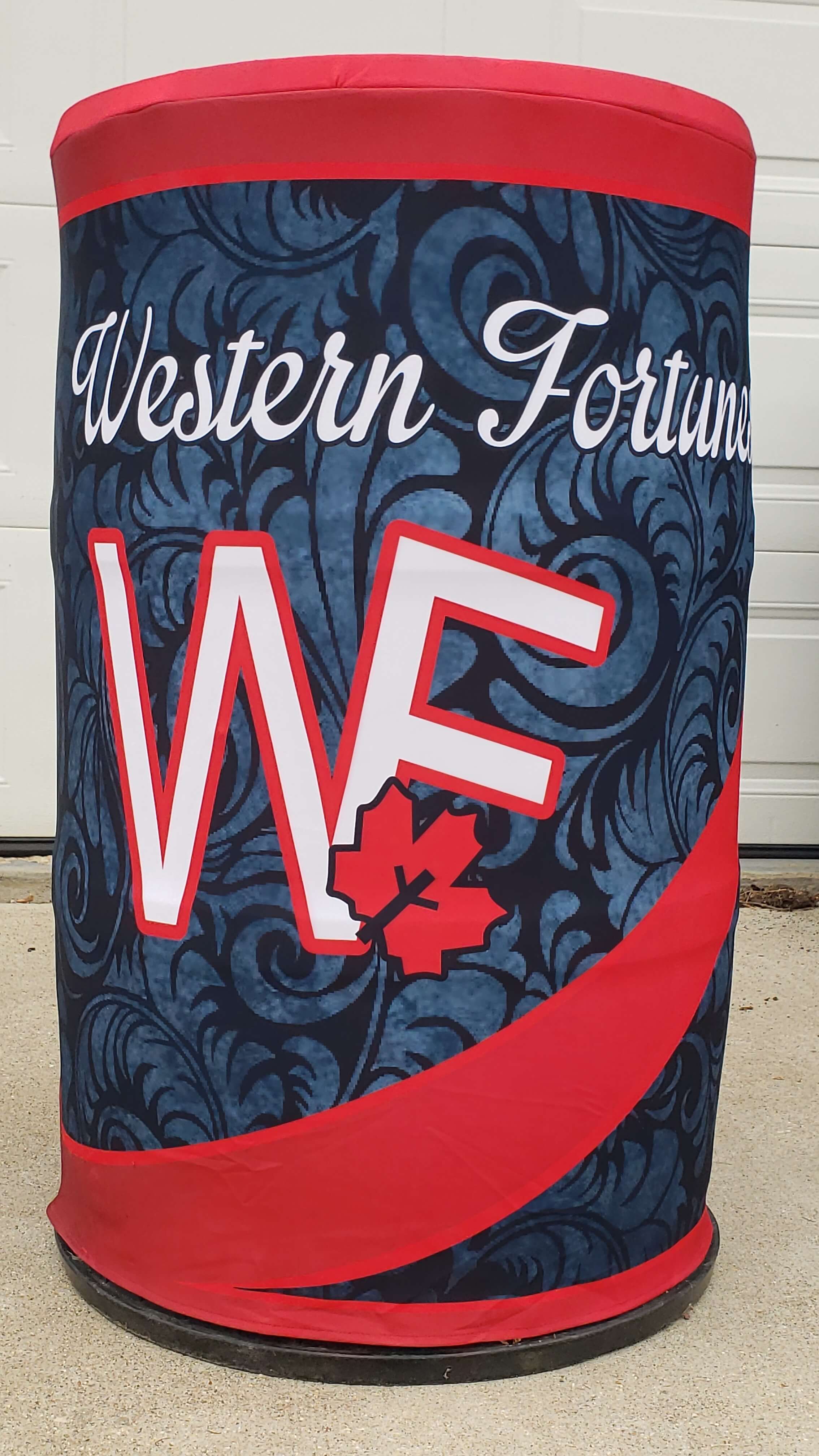 Fabric barrel cover